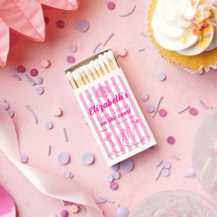 Bachelorette Beach Party Last Toast On the Coast Matchboxes