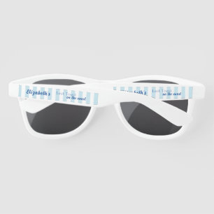 Bachelorette Beach Party Last Toast On the Coast Sunglasses