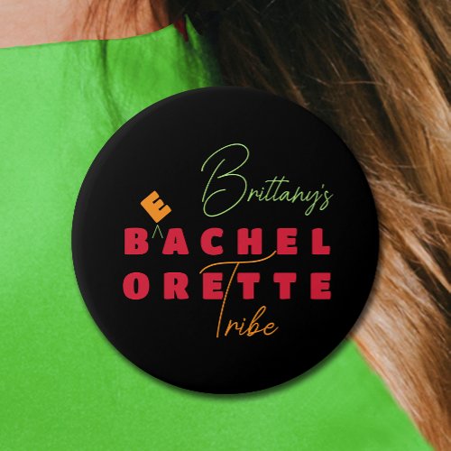 Bachelorette Beach Tribe Button