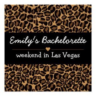 Bachelorette Bride Boujee Trendy Leopard Print