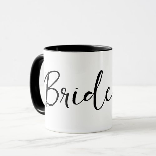 Bachelorette Bride Calligraphy Mug