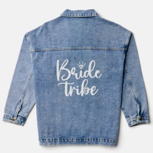 Bachelorette Bride To Be Denim Jacket 