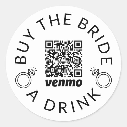 Bachelorette Buy Bride a Drink Venmo Sticker