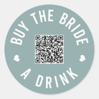 Bachelorette Buy The Bride A Drink Venmo QR Code C