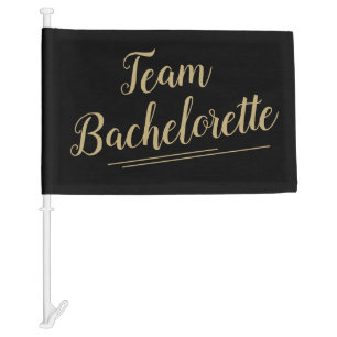 Bachelorette car flag