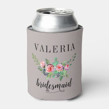 Bachelorette Coozie Can Cooler Moh Option by autumnandpine at Zazzle
