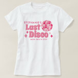 Bachelorette Disco Themed Customizable Shirts<br><div class="desc">Take your celebration to the next level with matching shirts. Customize the text and more to make the design your own,  one-of-a-kind creation!</div>