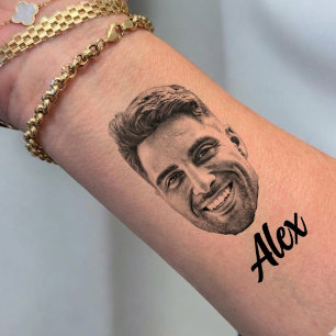 Bachelorette Face Temporary Tattoos