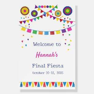 Bachelorette Fiesta Party Welcome Sign