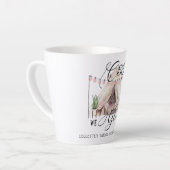 Bachelorette Glamping Party Guest Latte Mug (Left Angle)