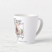 Bachelorette Glamping Party Guest Latte Mug (Right Angle)