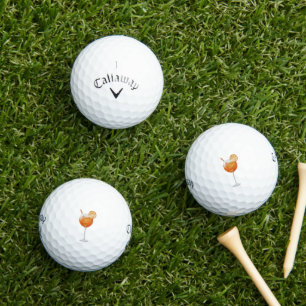 Bachelorette Golf Balls - Aperol Spritz