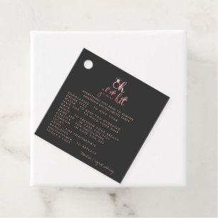 Bachelorette Kit Favor Tag