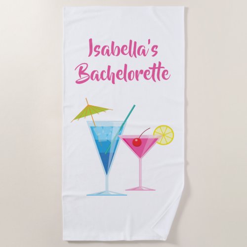 Bachelorette Party Beach Towel