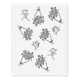 Bachelorette Party, Bridal Shower, Wedding Weekend Temporary Tattoos