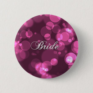 Bachelorette Party Bride Button [pink]