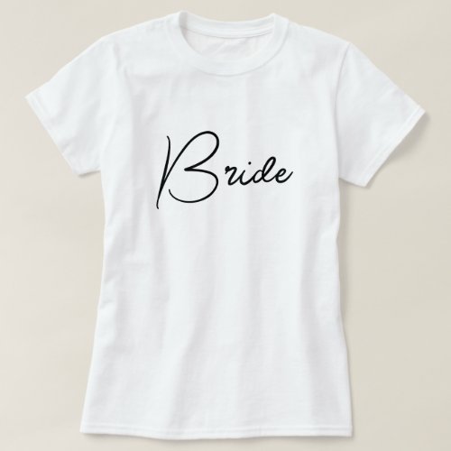 Bachelorette Party Bride T_Shirt