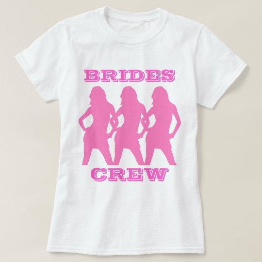 Bachelorette party brides crew TShirt