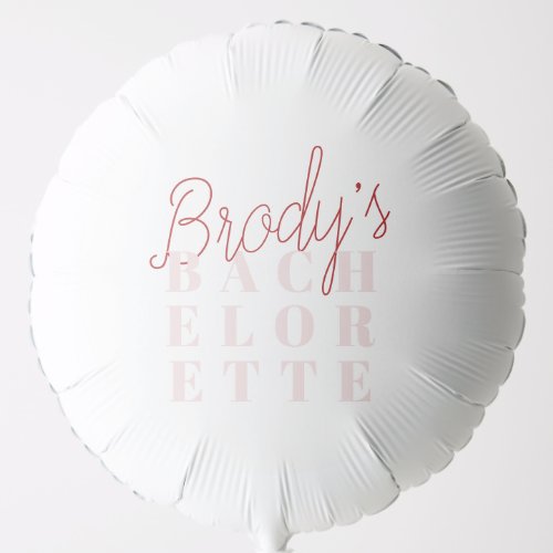 Bachelorette Party - Brody Balloon