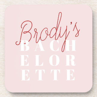 Bachelorette Party - Brody Beverage Coaster