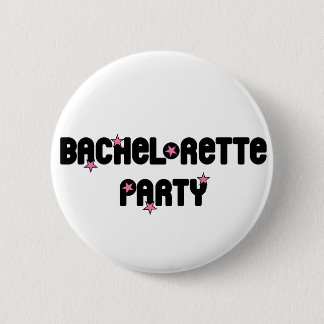 Bachelorette Party button (Front)