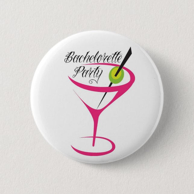 Bachelorette Party_Button Pinback Button (Front)