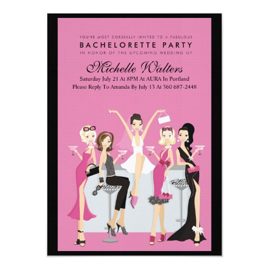 Bachelorette Party Card Zazzle