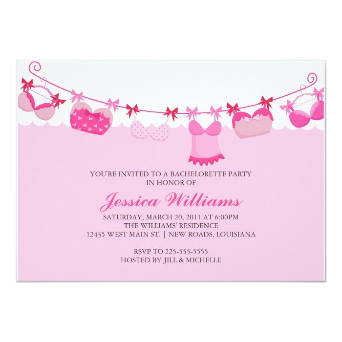 Bachelorette Party Card Zazzle