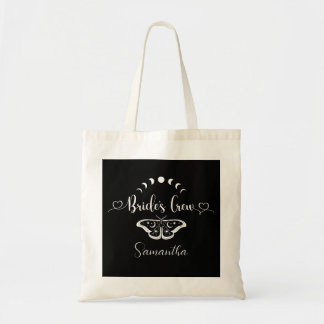 Bachelorette party celestial personalized tote bag