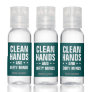 Bachelorette party clean hands dirty minds teal hand sanitizer