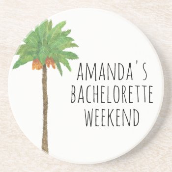 Bachelorette Party Coasters -- Customizable by autumnandpine at Zazzle