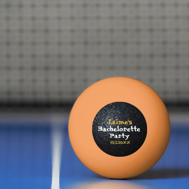Bachelorette Party Customizable Ping Pong Ball (Net)
