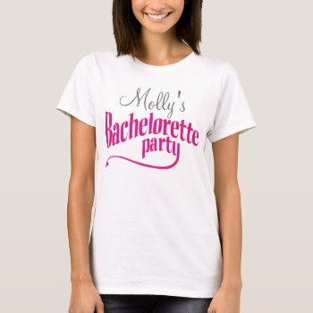 Bachelorette Party - Devlish T-shirt by VegasPartyGifts at Zazzle