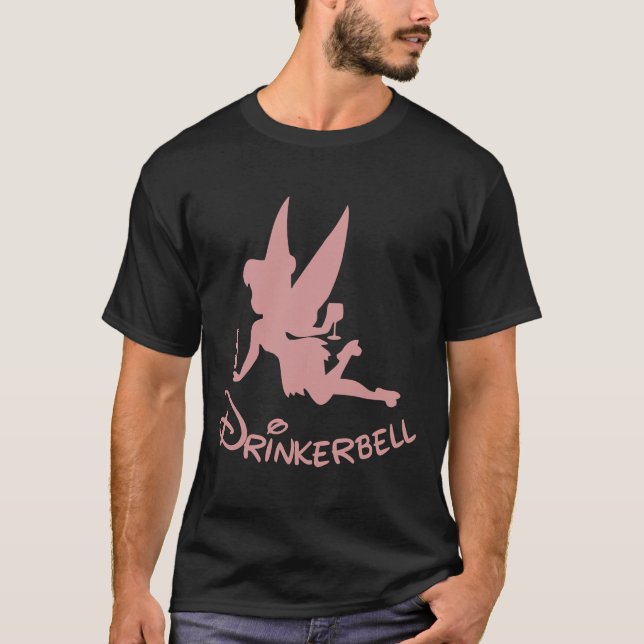 Bachelorette Party Drink Drinkerbell Drinker Bell  T-Shirt (Front)