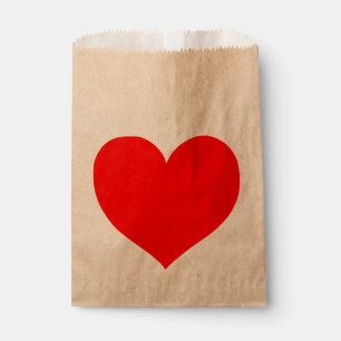 BACHELORETTE PARTY FAVOR BAGS HEART