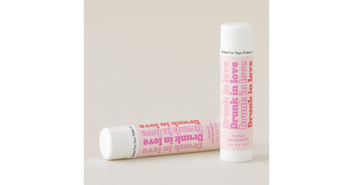 Bachelorette Party Favor Paraben Free Lip Balm Zazzle