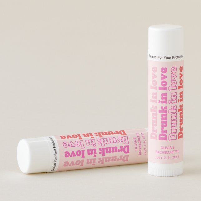 Bachelorette Party Favor Paraben Free Lip Balm (Front)
