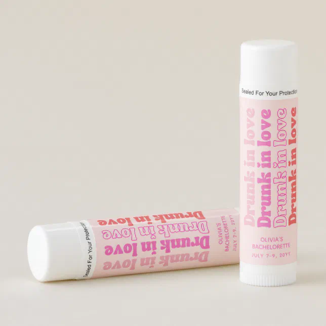 Bachelorette Party Favor Paraben Free Lip Balm Zazzle