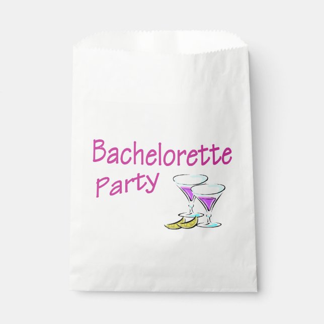 Bachelorette Party Favors Favor Bag (Front)