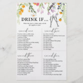Wildflowers Wedding Welcome bag letter Flyer