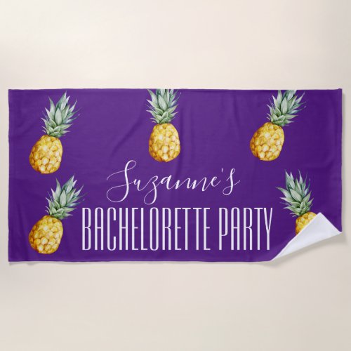 Bachelorette Party Girls Trip Weekend Beach Beach Towel