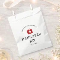 4 Pack of Hangover Kit Supplies, Bags, Kits, Items, Bachelorette