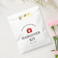 4 Pack of Hangover Kit Supplies, Bags, Kits, Items, Bachelorette Party  Favors