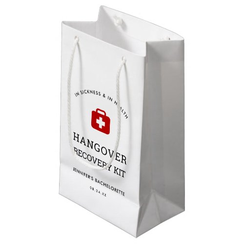 Bachelorette Party Hangover Recovery Kit Small Gift Bag