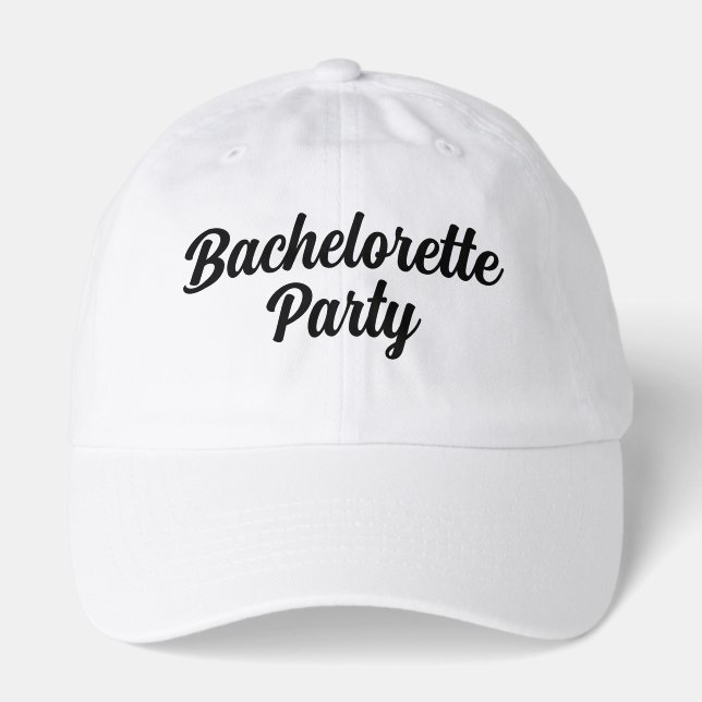 Bachelorette Party Hat (Front)