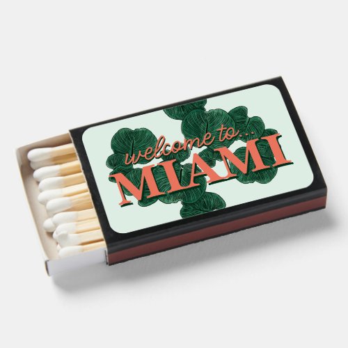 bachelorette party in Miami Matchboxes