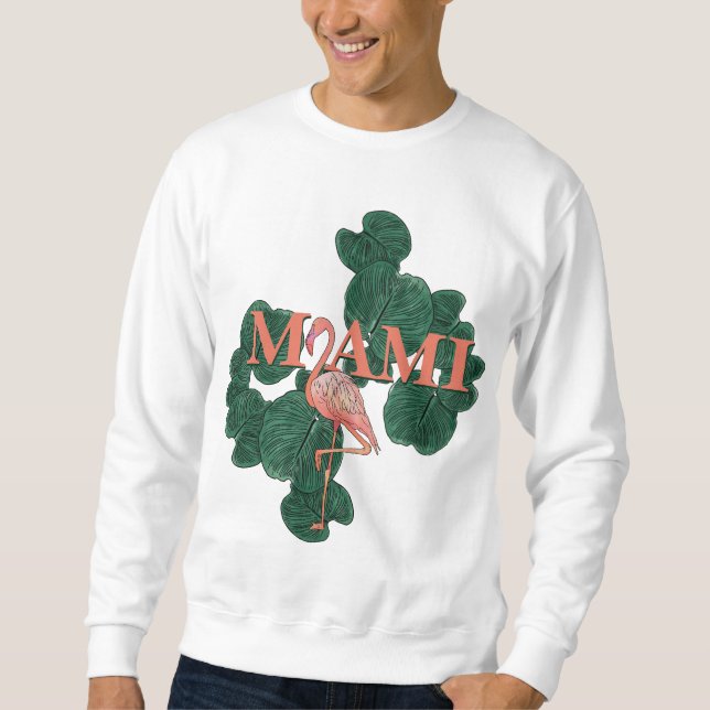 bachelorette party in Miami Sweatshirt (Front)