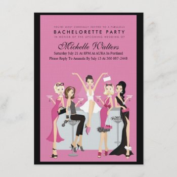 Bachelorette Party Invitation by SERENITYnFAITH at Zazzle