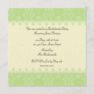 Bachelorette Party Invitation