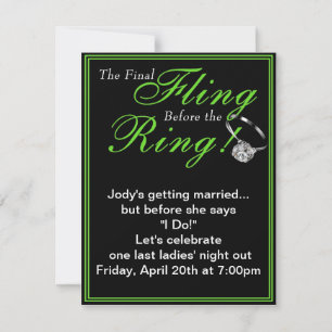 Bachelorette Party Invitation